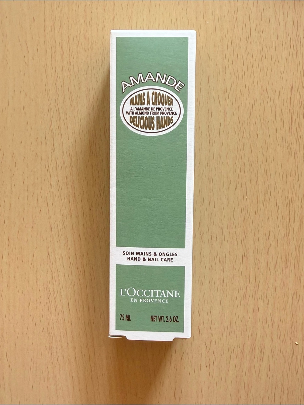 L'OCCITANE EN PROVENCE Amande "Delicious Hands" Hand Cream 2.6 oz (75 ml)